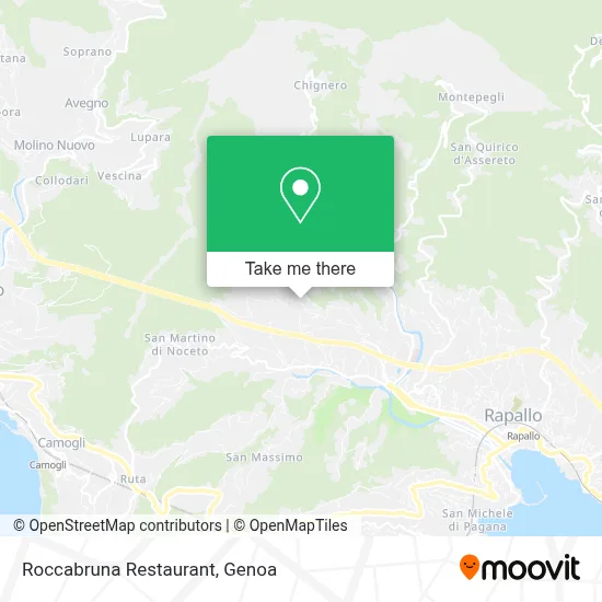 Roccabruna Restaurant map