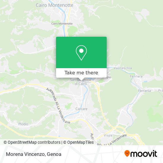 Morena Vincenzo map