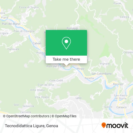 Tecnodidattica Ligure map