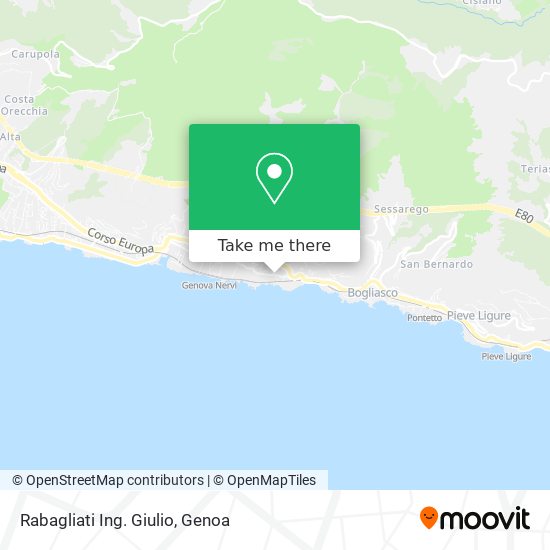 Rabagliati Ing. Giulio map