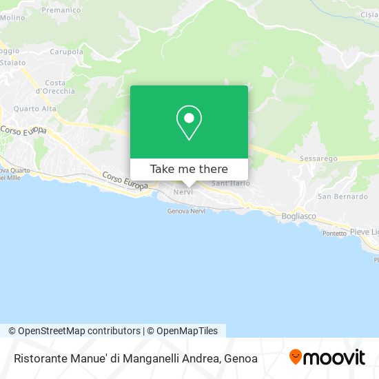 Ristorante Manue' di Manganelli Andrea map