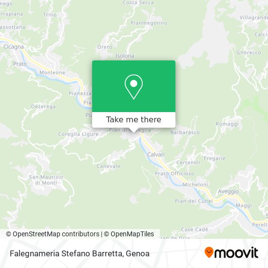 Falegnameria Stefano Barretta map