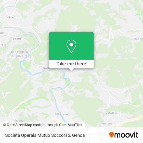 Società Operaia Mutuo Soccorso map