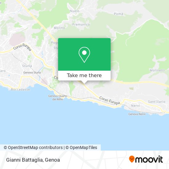 Gianni Battaglia map