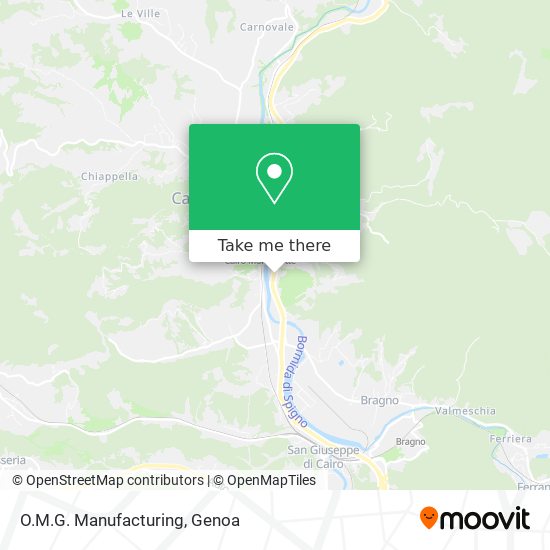 O.M.G. Manufacturing map