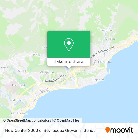 New Center 2000 di Bevilacqua Giovanni map