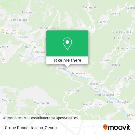Croce Rossa Italiana map