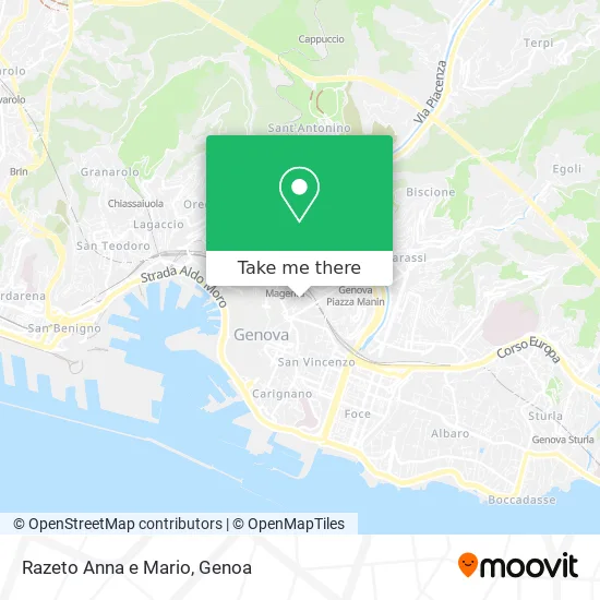 Razeto Anna and Mario map