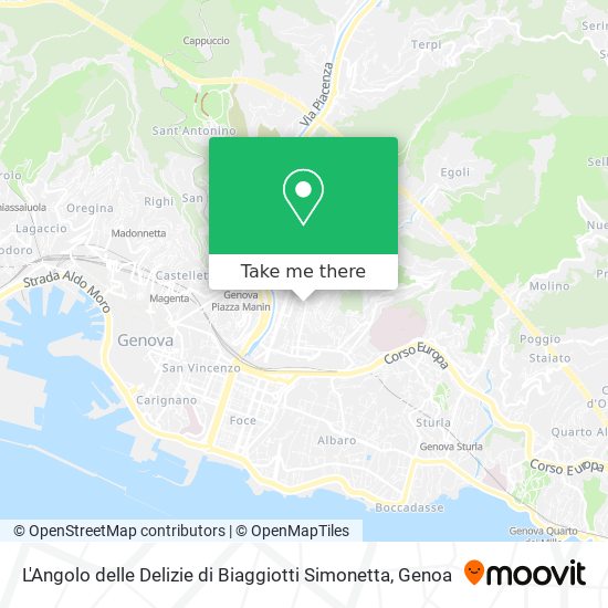 L'Angolo delle Delizie di Biaggiotti Simonetta map