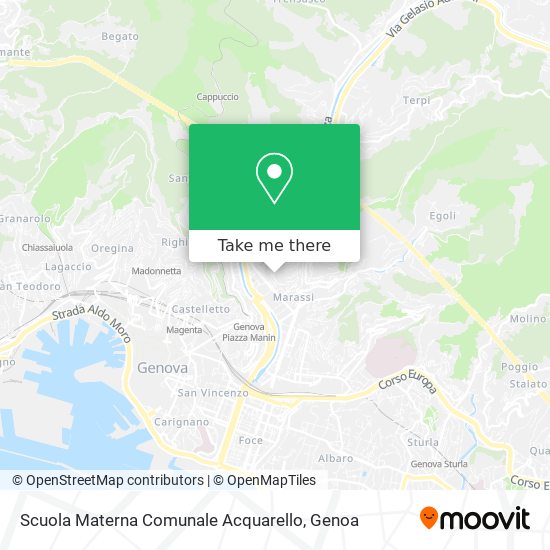 Scuola Materna Comunale Acquarello map