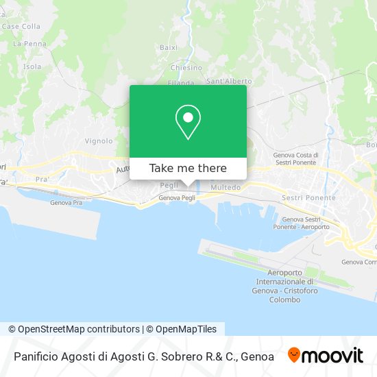 Panificio Agosti di Agosti G. Sobrero R.& C. map