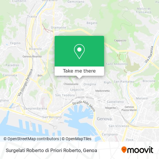 Surgelati Roberto di Priori Roberto map