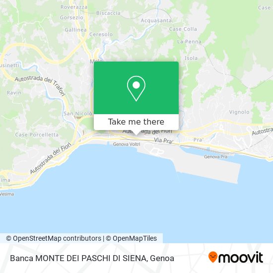 Banca MONTE DEI PASCHI DI SIENA map