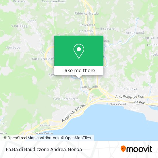 Fa.Ba di Baudizzone Andrea map