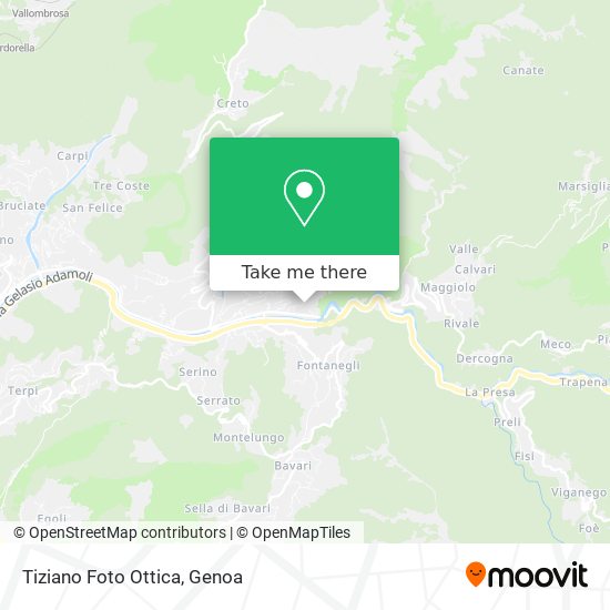 Tiziano Foto Ottica map