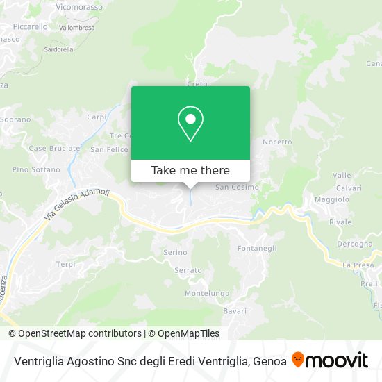 Ventriglia Agostino Snc degli Eredi Ventriglia map