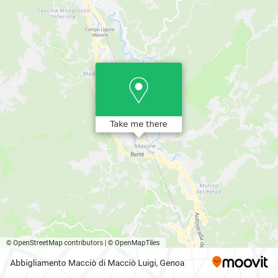 Abbigliamento Macciò di Macciò Luigi map