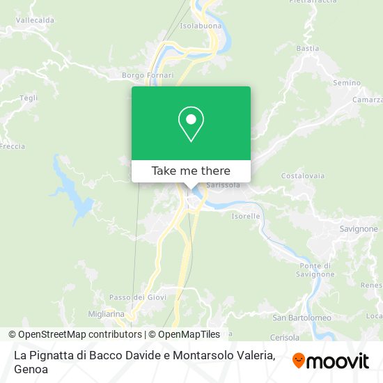 La Pignatta di Bacco Davide e Montarsolo Valeria map