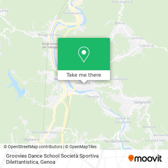 Groovies Dance School Società Sportiva Dilettantistica map