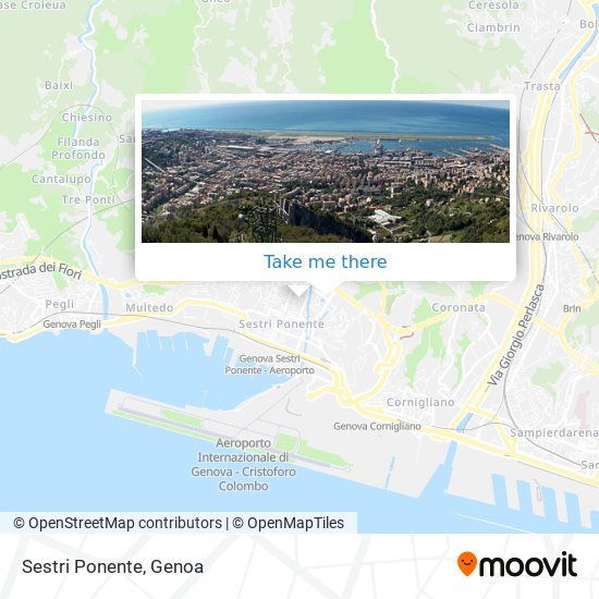 Sestri Ponente map