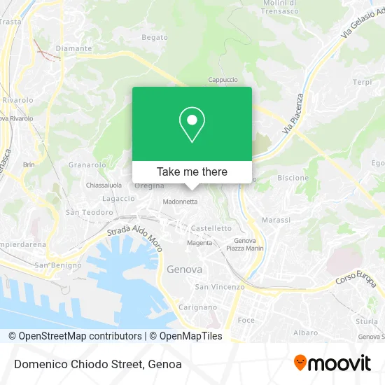 Domenico Chiodo Street map
