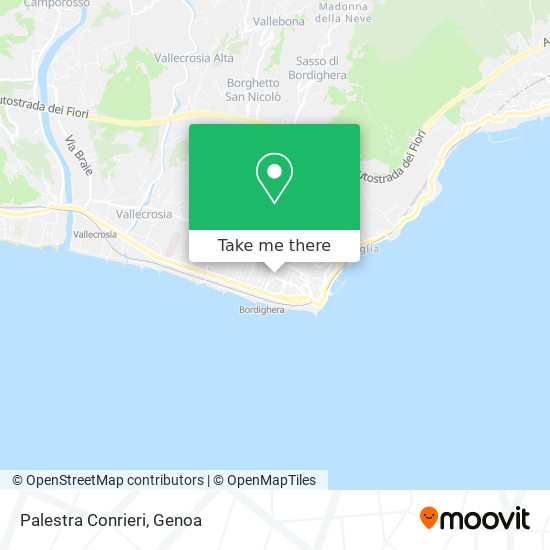 Palestra Conrieri map