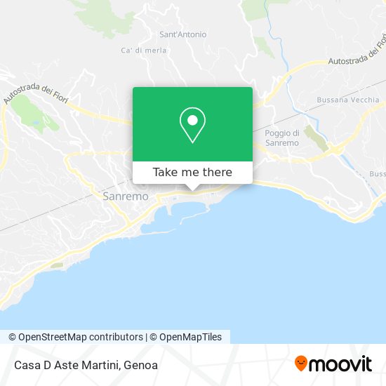 Casa D Aste Martini map