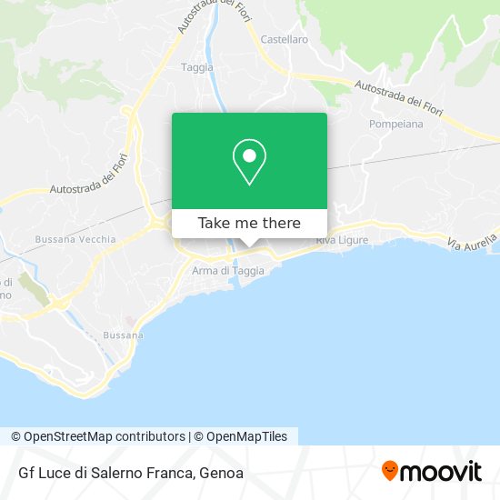 Gf Luce di Salerno Franca map
