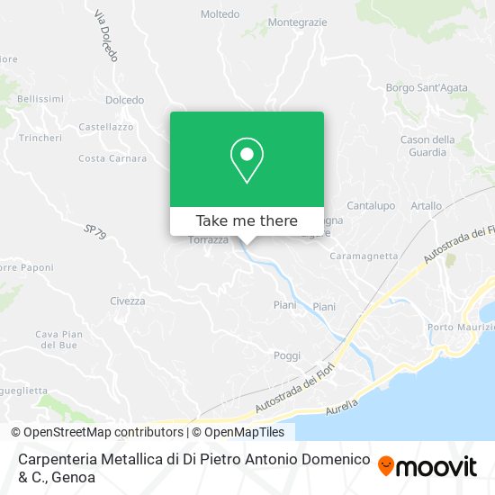 Carpenteria Metallica di Di Pietro Antonio Domenico & C. map