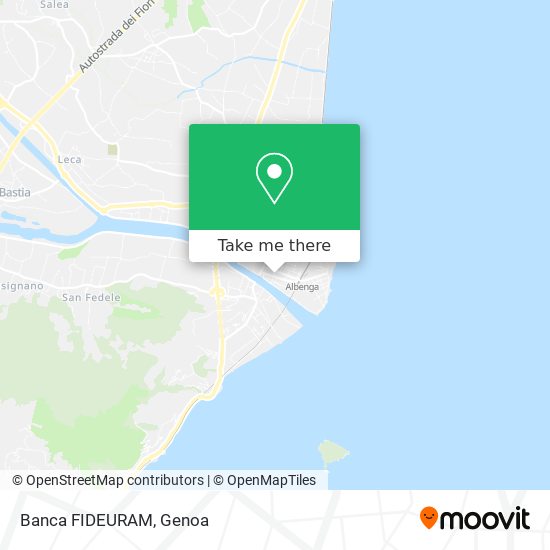 Banca FIDEURAM map