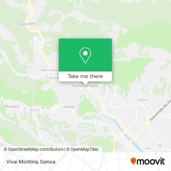 Vivai Montina map