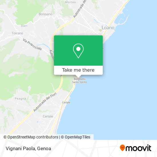 Vignani Paola map