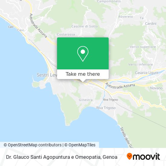 Dr. Glauco Santi Agopuntura e Omeopatia map