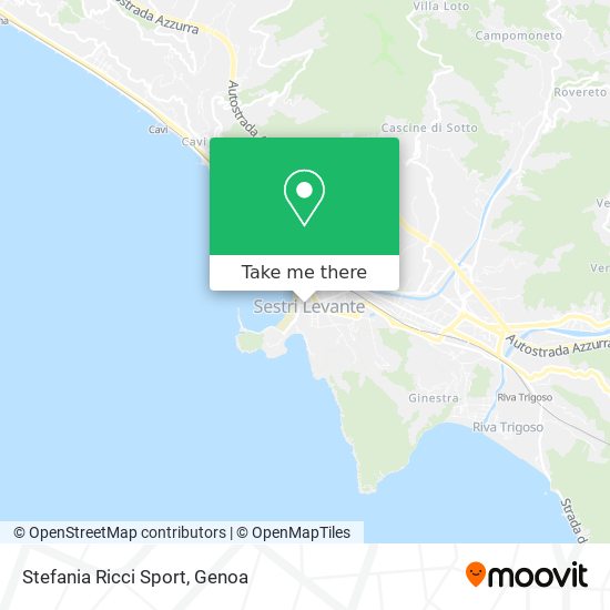 Stefania Ricci Sport map