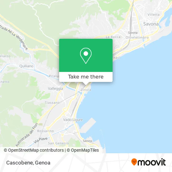 Cascobene map