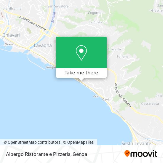 Albergo Ristorante e Pizzeria map
