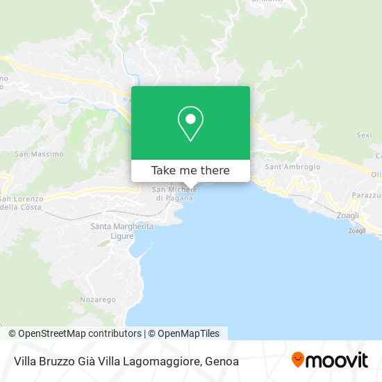 Villa Bruzzo Già Villa Lagomaggiore map