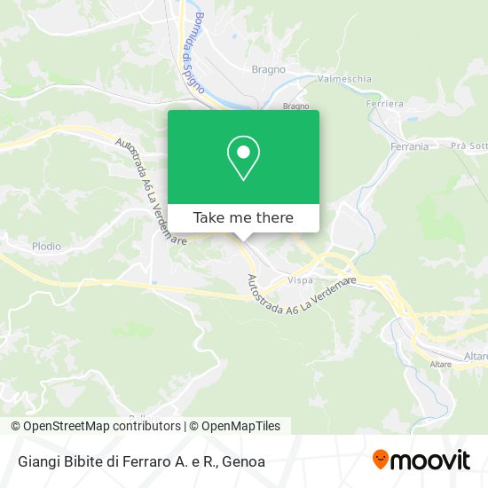 Giangi Bibite di Ferraro A. e R. map