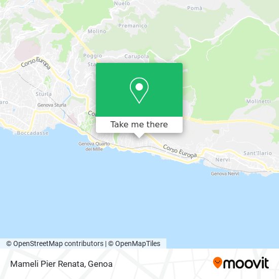Mameli Pier Renata map
