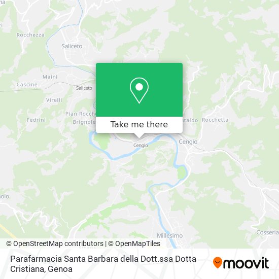 Parafarmacia Santa Barbara della Dott.ssa Dotta Cristiana map