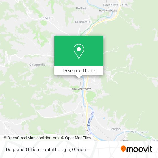 Delpiano Ottica Contattologia map