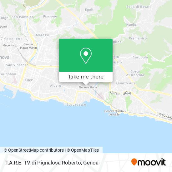 I.A.R.E. TV di Pignalosa Roberto map