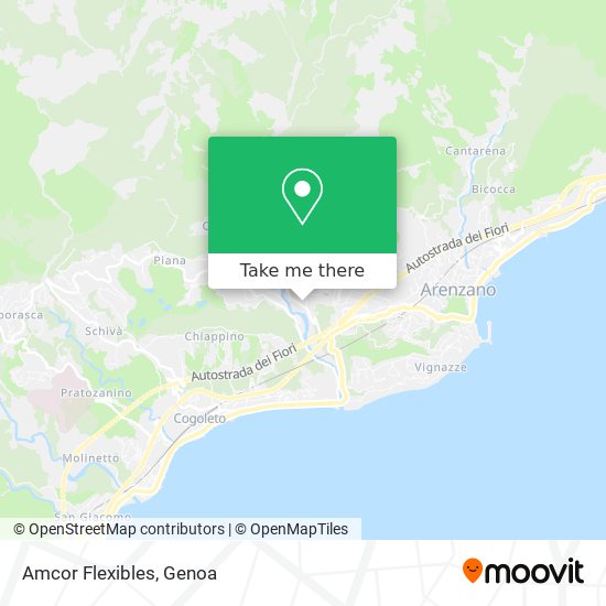 Amcor Flexibles map