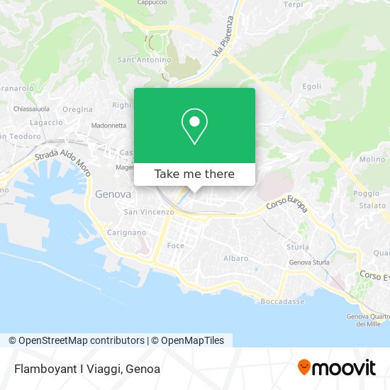 Flamboyant I Viaggi map