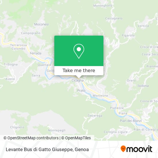 Levante Bus di Gatto Giuseppe map