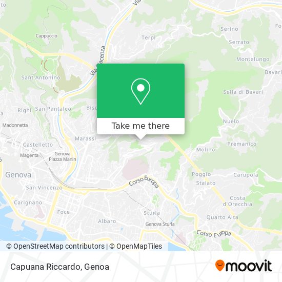 Capuana Riccardo map