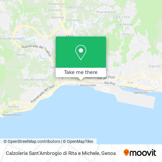 Calzoleria Sant'Ambrogio di Rita e Michele map