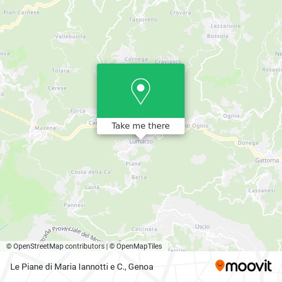 Le Piane di Maria Iannotti e C. map
