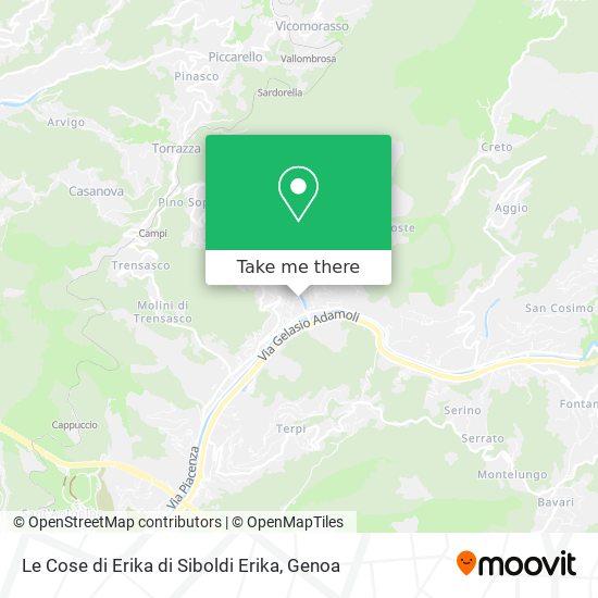 Le Cose di Erika di Siboldi Erika map