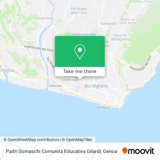 Padri Somaschi Comunità Educativa Gilardi map